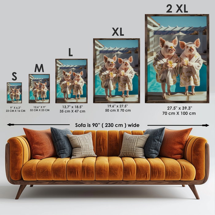 Wallity Cuadro Decorativo GE104-L Multicolor Wallity Cuadro Decorativo GE104-L Multicolor